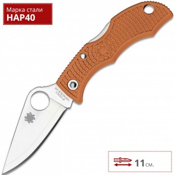 Нож SPYDERCO LADYBUG LBORP3E Нож SPYDERCO LADYBUG LBORP3E